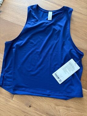 NWT Lululemon Blue Athletic Tank - Sz S
